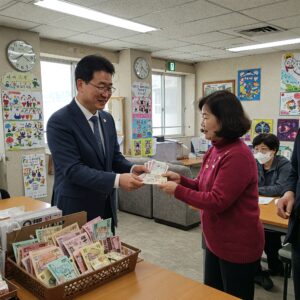 제미나이로 그린 민생회복지원금 관련 그림
